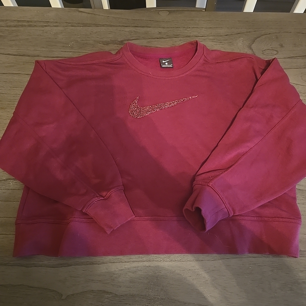 Nike Red Sweatshirt